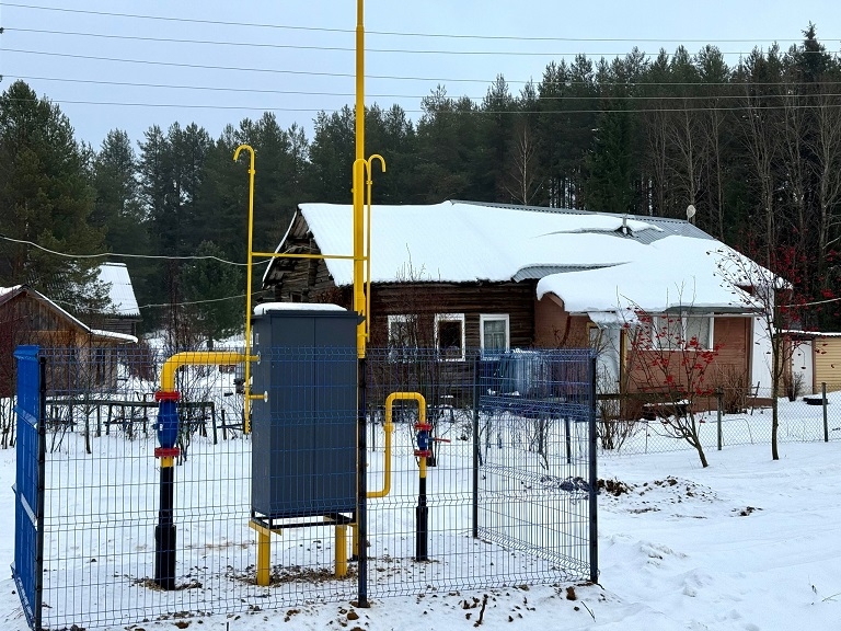 В Шошке завершилось строительство газораспределительных сетей.